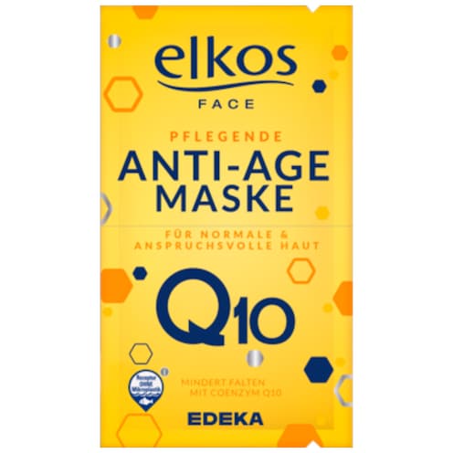 EDEKA elkos Anti-Age Maske 2 x 8 ml