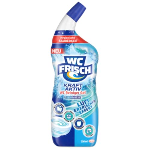 WC FRISCH Kraft Aktiv WC Reiniger Gel Ozeanfrische 750 ml