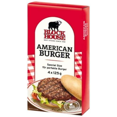 Block House American Burger 4 x 125 g