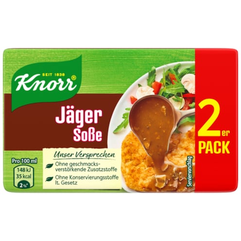 Knorr Jäger Soße für 2 x 250 ml