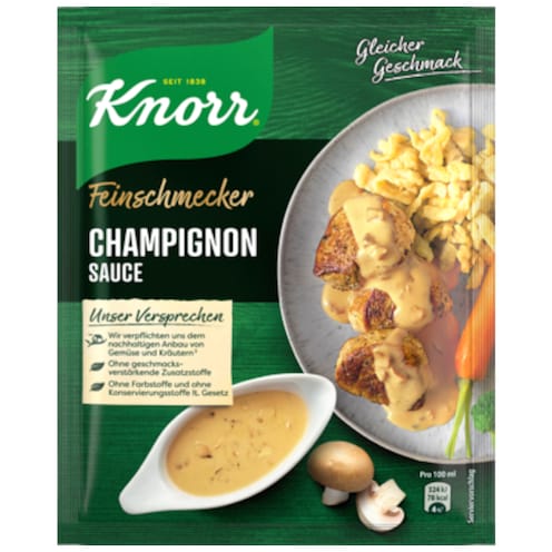 Knorr Feinschmecker Champignon Sauce für 250 ml