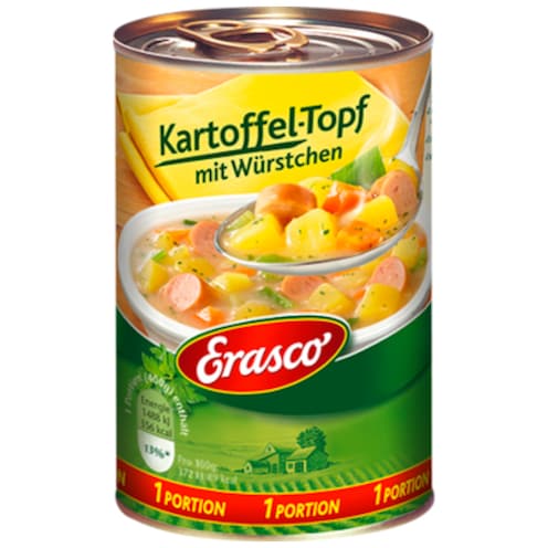 Erasco Kartoffel-Topf mit Würstchen 400 g