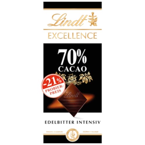 Lindt Excellence Zartbitter 70% 100 g