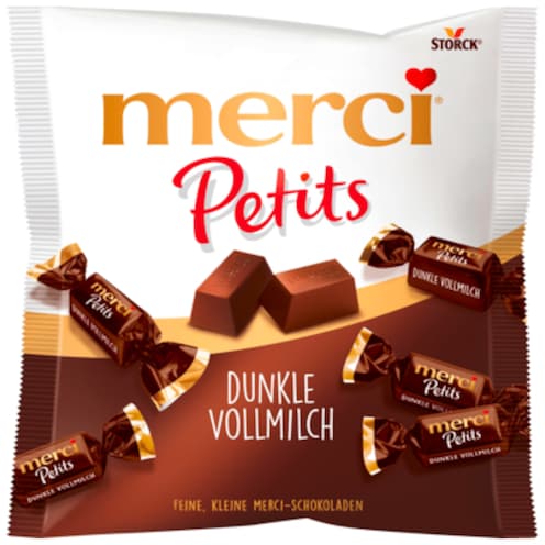 merci Petits Dunkle Vollmilch 125 g