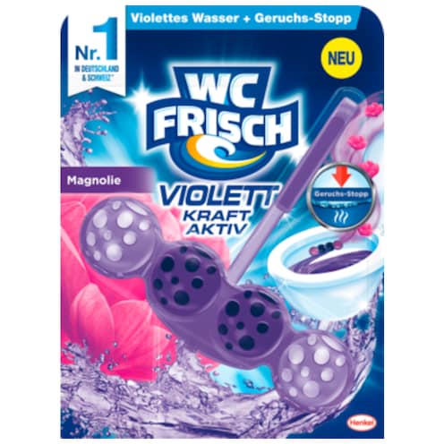 WC FRISCH Violett Kraft Aktiv Magnolie 50 g