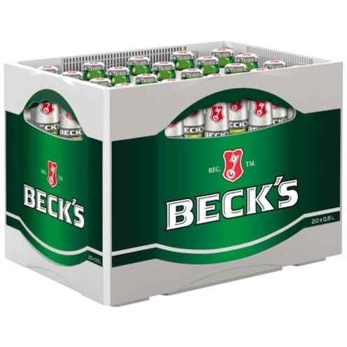 Beck's Pils - Kiste 20 x 0,5 l