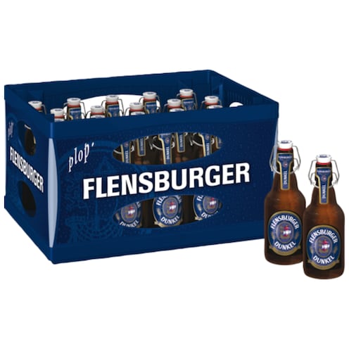 FLENSBURGER Dunkel - Kiste 20 x 0,33 l