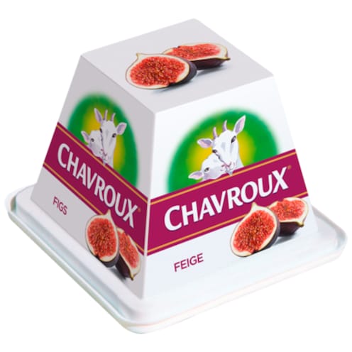 Chavroux Ziegenfrischkäse mit Feige 48 % Fett i. Tr. 150 g
