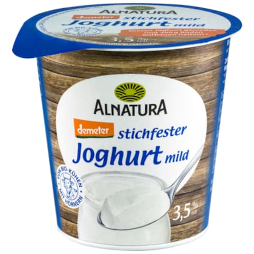 Alnatura Demeter stichfester Joghurt mild 3,5 % Fett 150 g