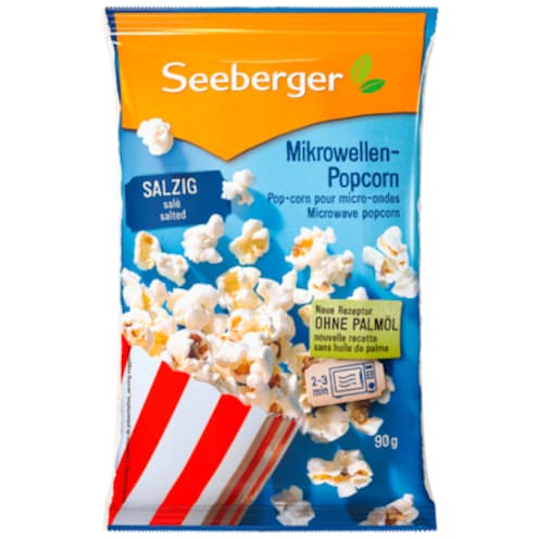 Seeberger Mikrowellen-Popcorn salzig 90g