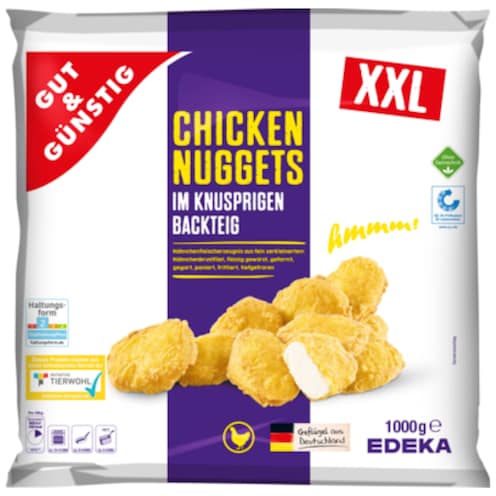 GUT&GÜNSTIG Chicken Nuggets 1000 g
