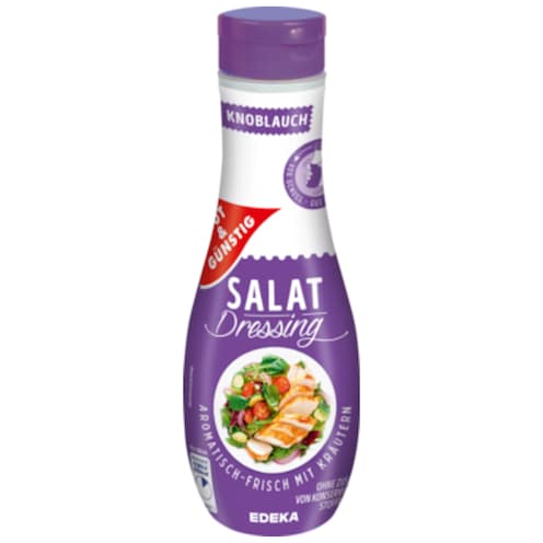 GUT&GÜNSTIG Salatdressing Knoblauch 250 ml