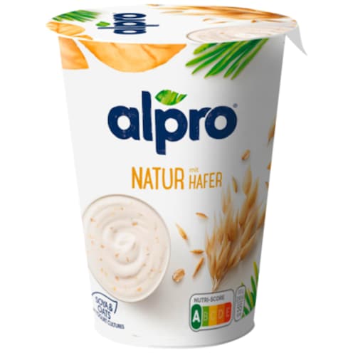 alpro Soja-Joghurtalternative Natur mit Hafer 500 g