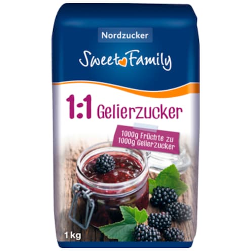 Sweet Family Gelierzucker 1:1 1 kg