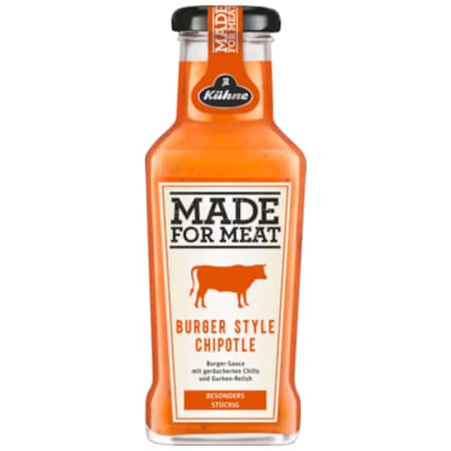 Kühne Made For Meat Burger Style Chipotle 235 ml