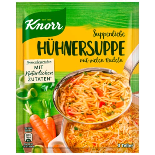 Knorr Suppenliebe Hühner-Suppe für 3 Teller