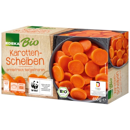 EDEKA Bio Karottenscheiben 450 g