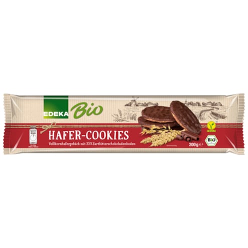 EDEKA Bio Hafercookie Zartbitter 200 g