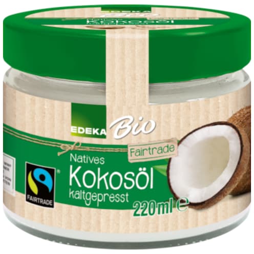 EDEKA Bio Fairtrade Kokosöl 220 ml