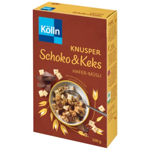 Kölln Knusper Schoko & Keks Hafer-Müsli 500 g
