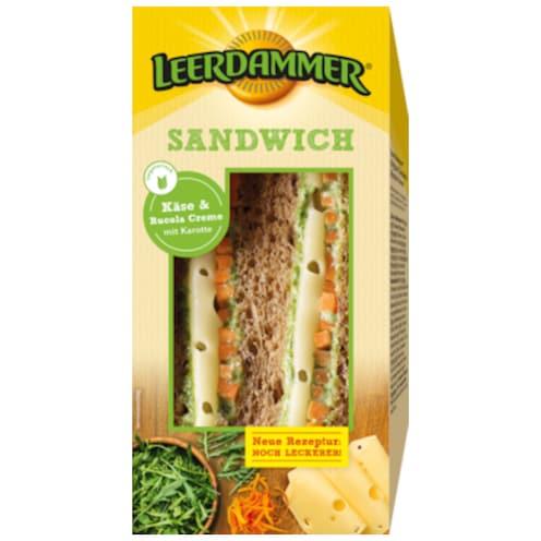 Leerdammer Sandwich Käse & Rucola Creme 170 g