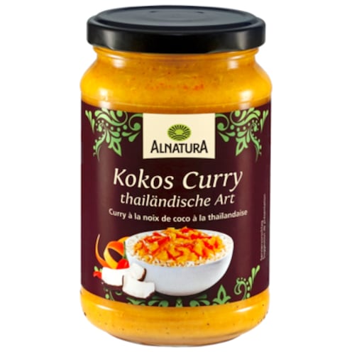 Alnatura Bio Kokos Curry thailändische Art 325 ml