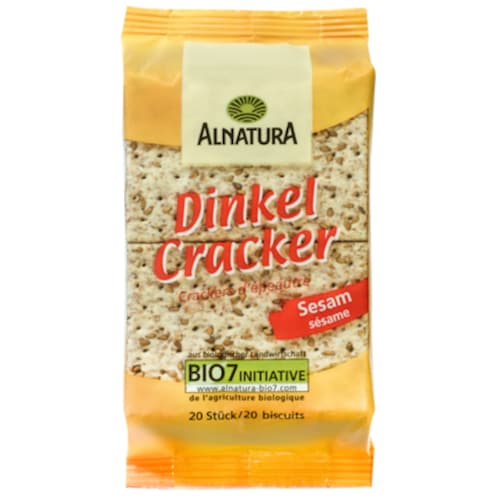 Alnatura Bio Dinkel Cracker Sesam 100 g