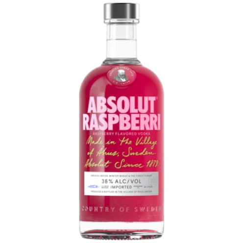 ABSOLUT Vodka Raspberri 0,7 l