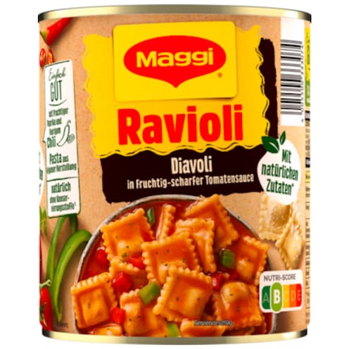 Maggi Ravioli Diavoli für 2 Portionen