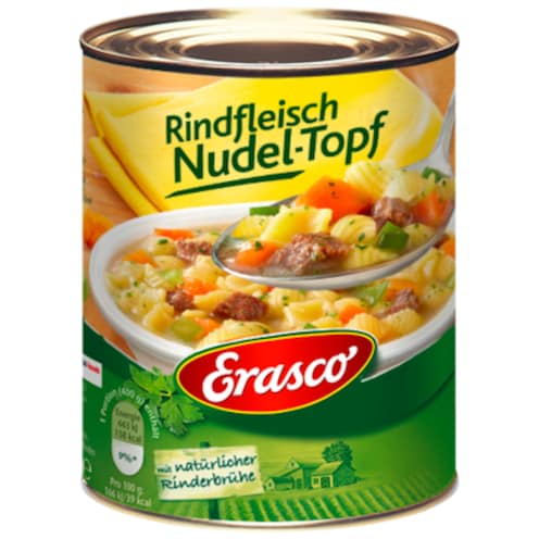 Erasco Rindfleisch Nudel-Topf 800 g