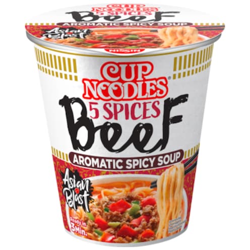 Nissin Cup Noodles Rind 64 g