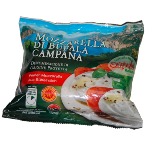 VIP Mozzarella di Bufala Campana 52 % Fett i. Tr. 250 g