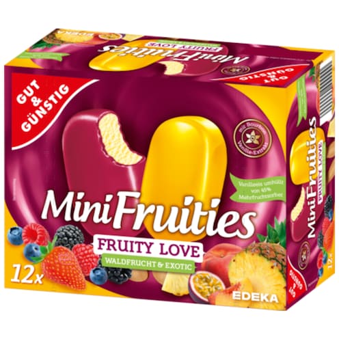 GUT&GÜNSTIG Mini-Fruities, 12 Stück 600 ml