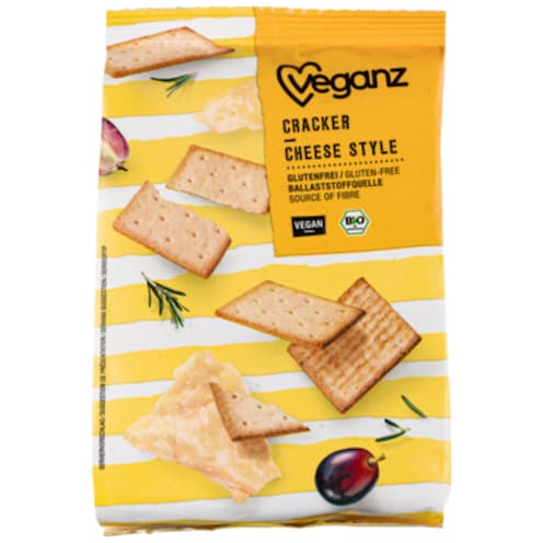 veganz Bio Cracker Cheese Style 100 g