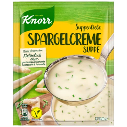 Knorr Suppenliebe Spargel-Cremesuppe für 3 Teller