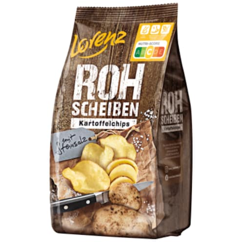 Lorenz Rohscheiben Kartoffelchips 120 g