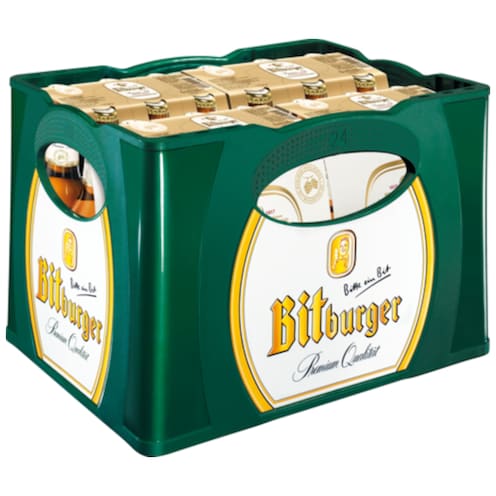 Bitburger Premium Pils - Kiste 4 x 6 x 0,33 l