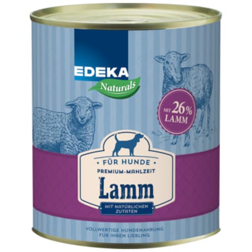 EDEKA Naturals Premium Hundemahlzeit Lamm 800 g
