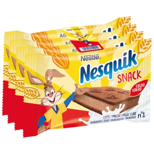 Nestlé Nesquik Snack Cacao-Kakao 3,5 % Fett 4 x 26 g