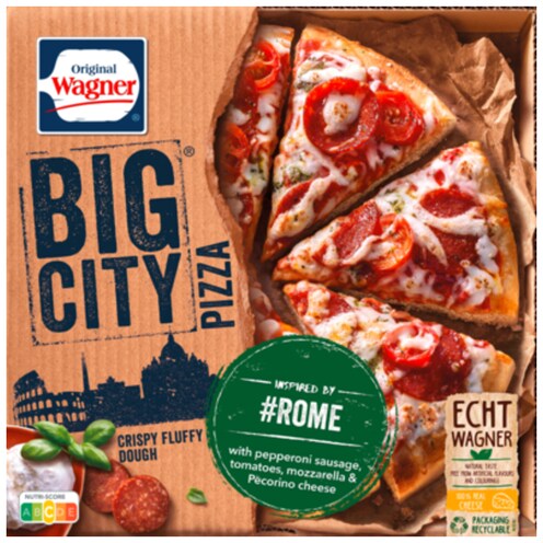 Original Wagner Big City Pizza Rom 405 g