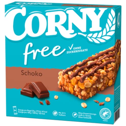 CORNY free Schoko 6 Stück x 20 g