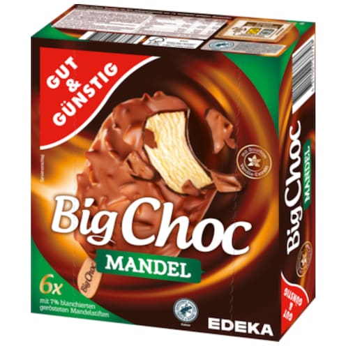 GUT&GÜNSTIG Big Choc Mandel, 6 Stück 720 ml