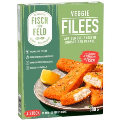 Fisch vom Feld Veggie Filees 300 g