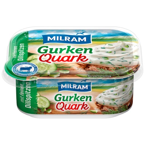 MILRAM Gurkenquark 40 % Fett i. Tr. 185 g