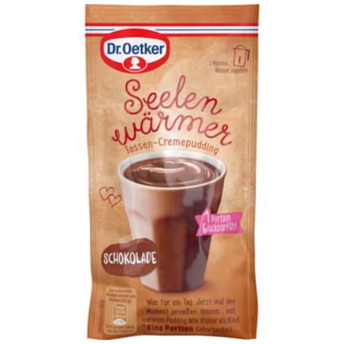 Dr.Oetker Seelenwärmer Tassen-Cremepudding Schokolade 59 g für 150 ml