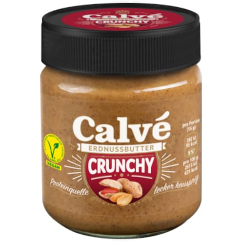 Calvé Erdnussbutter Crunchy 210 g
