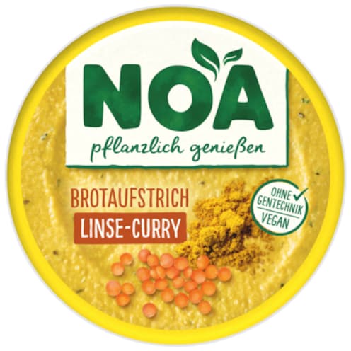 NOA Brotaufstrich Linse-Curry 175 g