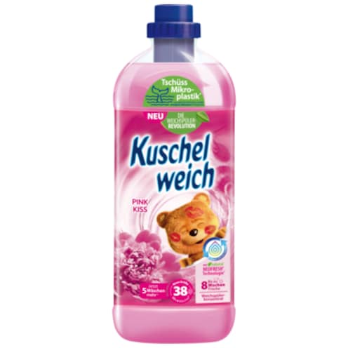 Kuschelweich Weichspüler Pink Kiss 38 Waschladungen