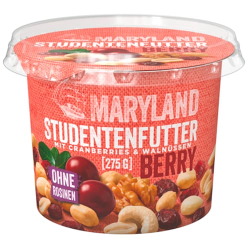 Maryland Nuss-Frucht-Mischung mit Cranberry 275 g