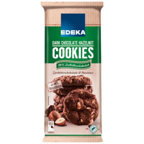 EDEKA Dark Chocolate & Hazelnut Cookies 200 g